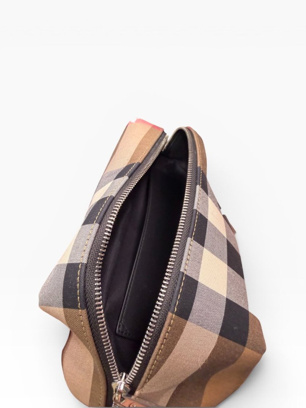 Burberry Medium Super Exploded Check Belt Bag Crossbody Waist Pack MSRP $910 - Picture 9 of 11